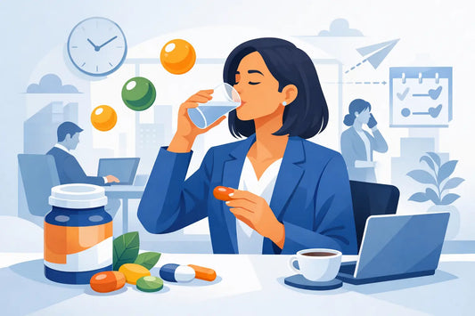Best Vitamins for Busy Professionals at Work
