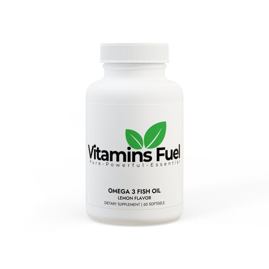 Omega 3 Fish Oil Supplement (60 Softgels)