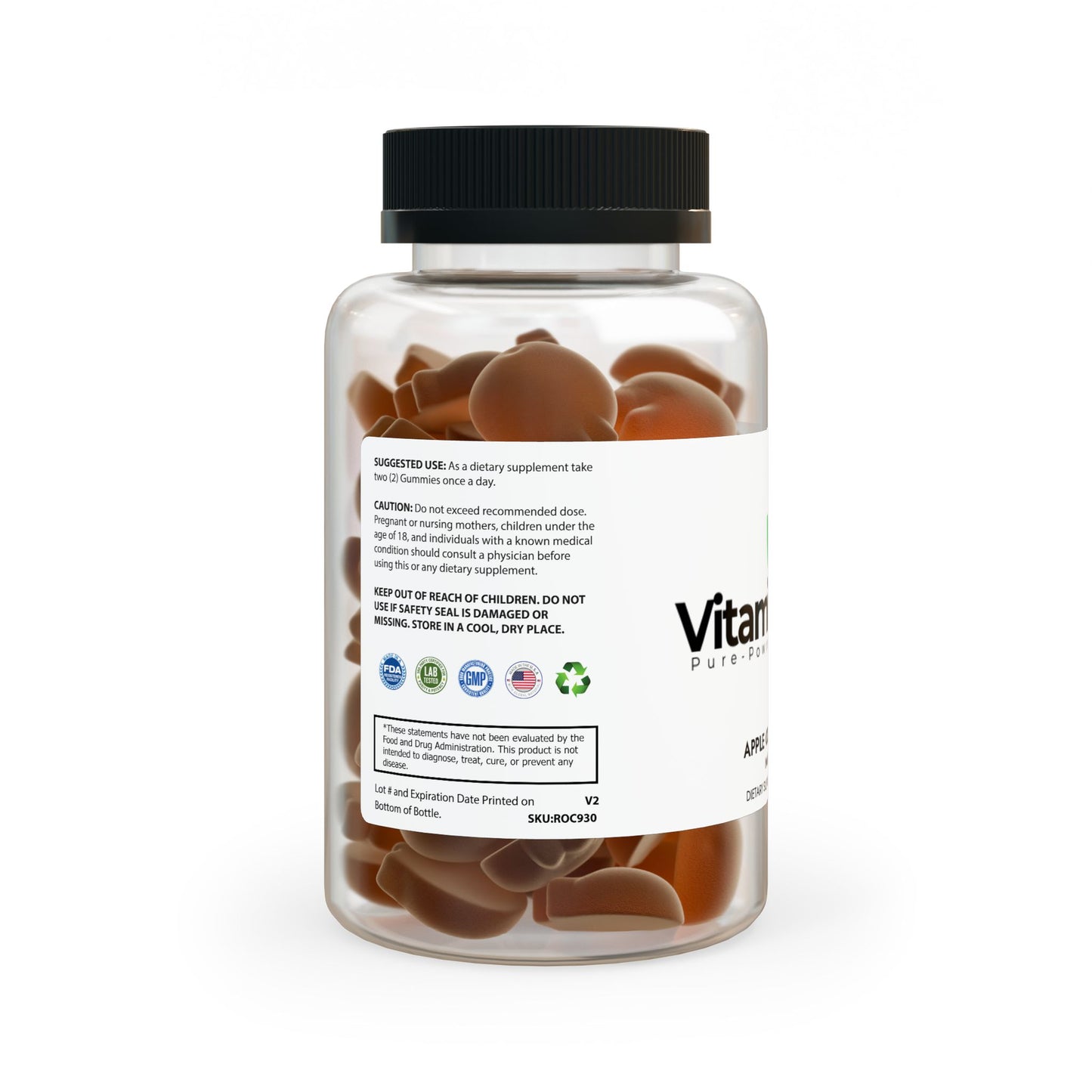 Apple Cider Vinegar Gummies (60 Gummies)