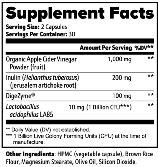 Apple Cider Vinegar Capsules