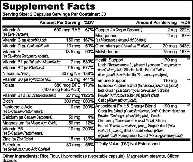 Complete Multi-Vitamin