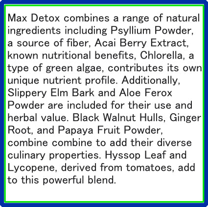 Max Detox (Acai detox)