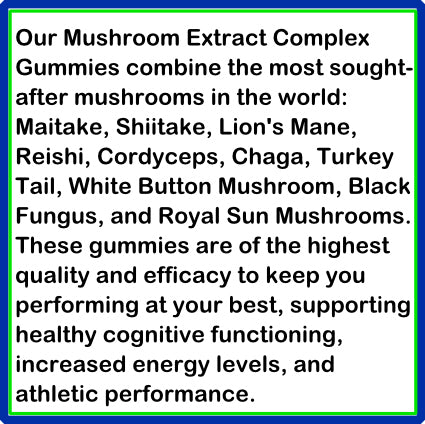 Mushroom Extract Complex Gummies