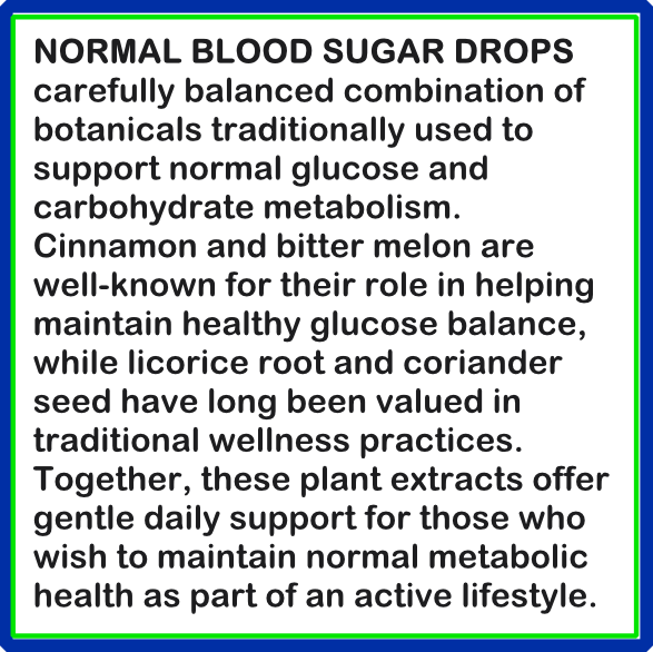Normal Blood Sugar Drops