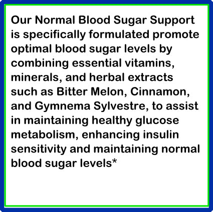 Normal Blood Sugar Support