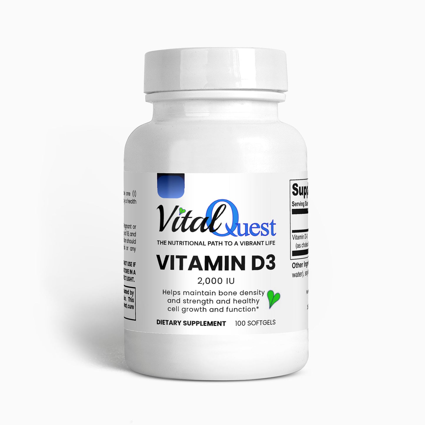 Vitamin D3 (2,000 IU)